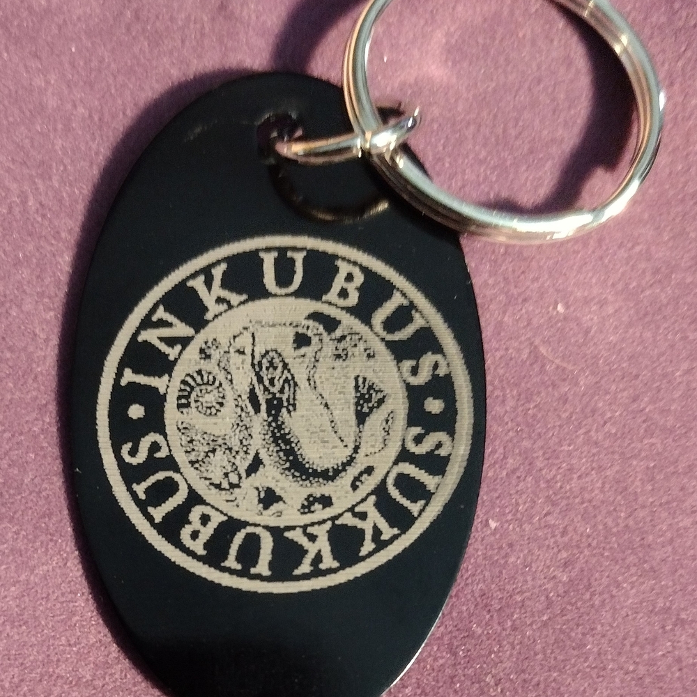 Inkubus Sukkubus Black Keychain